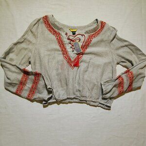 Prince & Fox Women's Medium Crop Top NWT